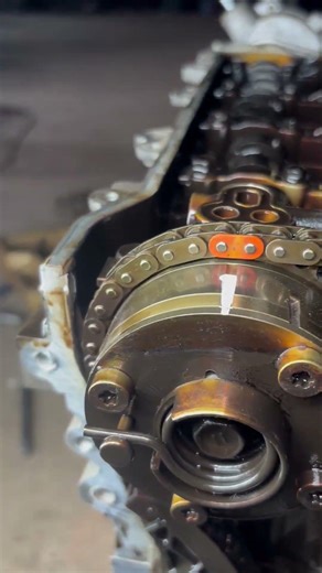 3ZR engine timing mark. Mechanical Engineering World TOYOTA