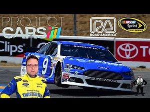 Nascar & Project Cars - Acelerando Ford Fusion em Road America + Setup
