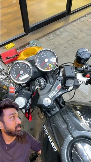 Check battery health of motorcycle 🫠 #gt650