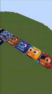 All Fnaf world Charakter 1/12 (512 X 128 Blocks) / #minecraft