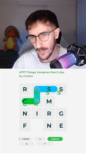 Things Vampires Don't Like...? #wordsalad #wordgame #game #bvnfire #challenge