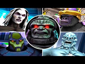 Justice League Heroes - All Boss Fights & Ending | 4K 60FPS