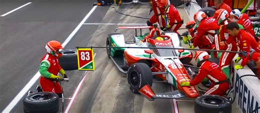 Indy 500 rookie driver crashes into pit crew (Video) - Racing News