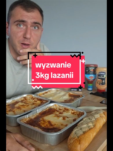 Lazania za mną, sprawdźcie jak mi poszło i dajcie znać co na kolejne wyzwanie 🫡💪 #lazania #biedronka #wyzwanie #cheatmeal