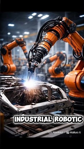 “Industrial Robots in Action, The Future of Factories#IndustrialRobot