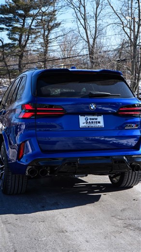 Built like an SUV, moves like an M. Say hello to the 2026 BMW X5 M Competition in Marina Bay Blue Metallic. It’s available with the Driving Assistance Professional Package, Executive Package, and more. 2026 BMW X5 M Competition Key Specs: - 4.4-liter TwinPower Turbo V8 engine - M xDrive (all-wheel-drive) - 617 horsepower - 0-60 MPH in 3.7 seconds Give us a call or visit our website to learn more about this 2026 BMW X5 M Competition (stock no. 15938X). #bmw #bmwx5 #x5 #ultimatedrivingmachine #fyp