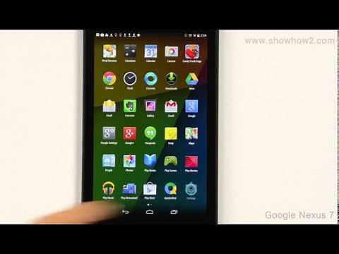 Google Nexus 7 - Connect Tablet To Computer