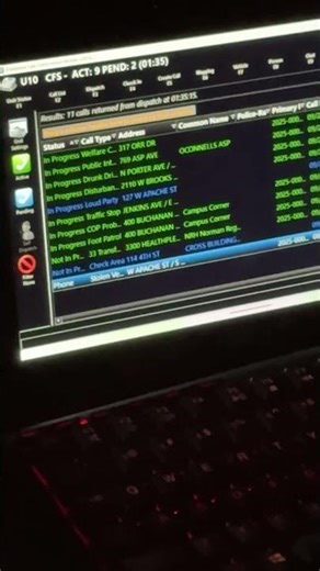 Plain view search of an OU campus police car OCW