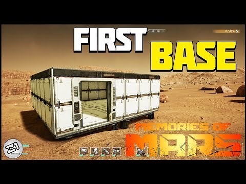 First BASE! Memories Of Mars Gameplay E2 | Z1 Gaming