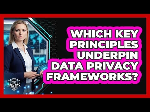 Which Key Principles Underpin Data Privacy Frameworks?