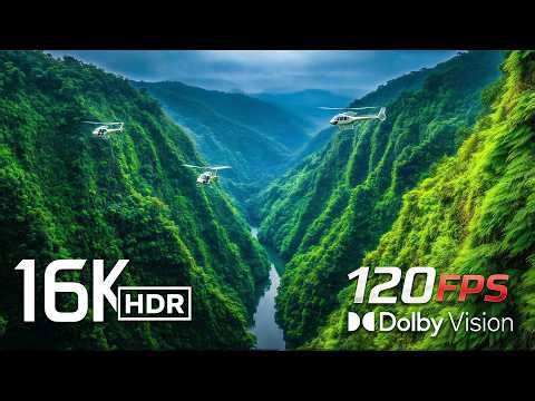 16K Video ULTRA HD | Ultimate RESOLUTION TEST (4K / 8K TV)