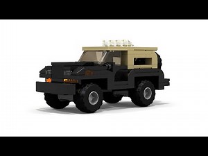 LEGO Jeep Wrangler 4x4 Car Instructions