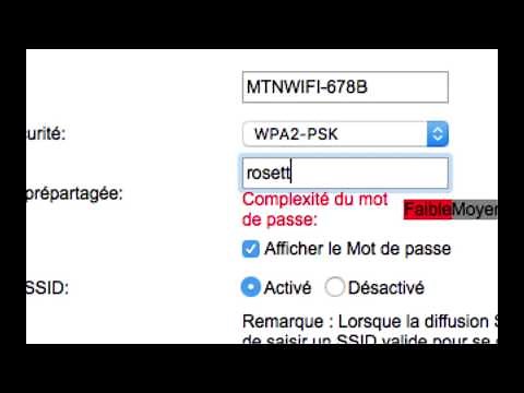 Comment changer le mot de passe du pocket Wifi de MTN Côte d'Ivoire