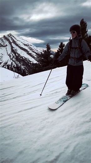 Mono day in La Clusaz #monoski #suz #ski #radiomeuh #laclusaz