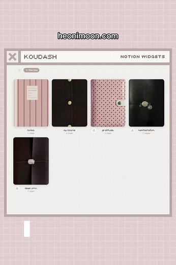 Kourie: The Perfect Digital Diary for Notion Users