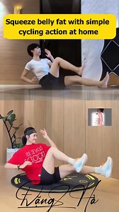 25K views · 141 reactions | Squeeze belly fat with simple cycling movements at home #exercies #bellyfat #workout #fitness #feedyvideohealthy | Healthy Life | Facebook
