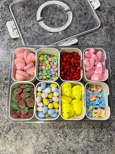 114K views · 1.6K reactions | Spring snackle box turned out to be like the parents’ Easter basket  #asmr #snacklebox #easterbasket #snackbox | I Am Erin Eller | Facebook