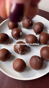Easy Gingerbread Truffles RECIPE➡ https://www.erinliveswhole.com/easy-gingerbread-truffles-paleo-gluten-free/ | Erin Lives Whole