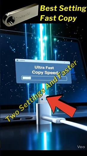 pendrive Slow Copy Fix 🔥 Data 10X Fast Kaise Copy Kare | USB Speed Boost #shorts