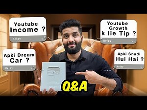 Silver Play Button Unboxing... Youtube Journey Q&A !