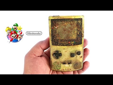 Restoring the 1$ eBay Junk Game Boy Color - Retro Console Restoration & Repair - ASMR