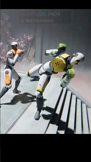 Emergent Behavior in Combat AI #aitraining #gameai #physicssimulations #finalautomata #機械学習