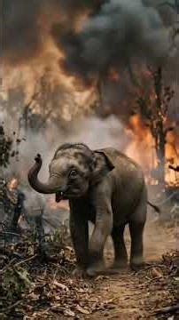 Jungle Fire Disaster 😱🔥 | Animals Trapped in Fire | 3D Animated Story