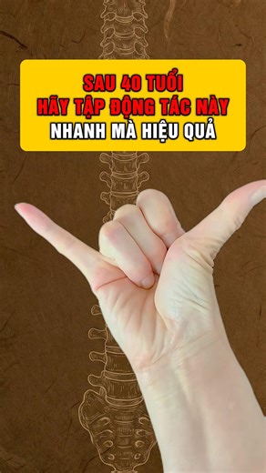 Tiểu Động Tác - Đại Càn Khôn: Bài Tập Ngón Tay Giúp Trí Não Minh Mẫn Sau Tuổi 40