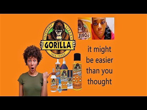 How do you remove GORILLA GLUE from hair?