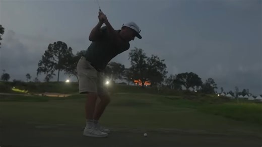 What it's like playing golf after dark at Cabot Citrus Farms