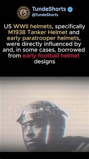 WWII Tank Crews Wore Football Helmets #ww2