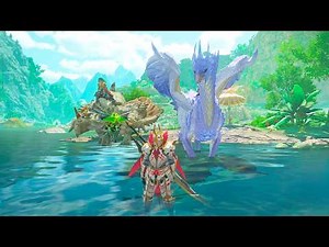 Monster Hunter Stories 3 - Elder Dragon Velkhana Monstie Gameplay | Egg Hatch & Monstipedia Page