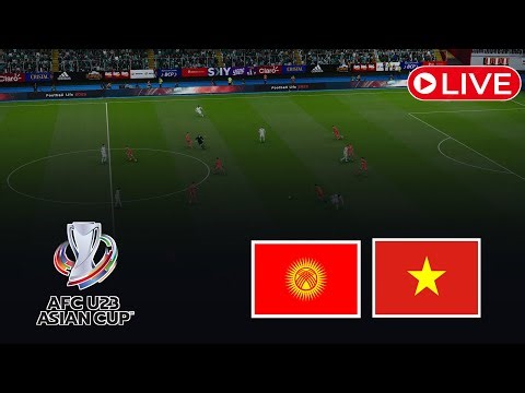 LIVE: Vietnam U23 vs Kyrgyzstan U23 | AFC Asian Cup 2026 | Watch efootball Gameplay