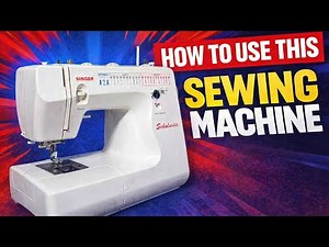 Sewing Machine Basics for Beginners: Threading, Bobbin, Straight Stitch & Zigzag