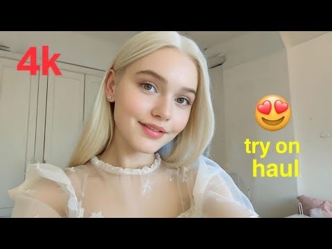 Micro Bikini Try -On Haul Transparent |Transparent Lingerie & See-through style #tryonhaul #