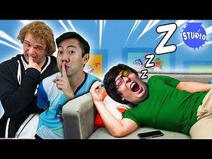 Don't Wake Our BOSS Challenge! We Almost Got Fired😲!