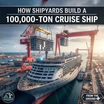 INSIDE THE SHIPYARD: BUILDING A FLOATING CITY. 🛳️ #shorts #subscribe