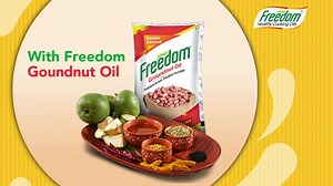 41K views · 18 reactions | Freedom groundnut oil lowers cholesterol and contains natural antioxidants making it a good all purpose oil for cooking. Groundnut is also the perfect partner for pickles. #FreedomHealthyOil #SwitchToFreedom #ChangeForTheBetter​ #GroundnutOil | Freedom Healthy Oil | Facebook