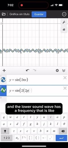 using math to visualize an octave #math #music