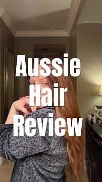 Aussie Hair Review. See the results on dry/frizzy hair!