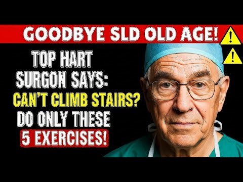 Over 60? The ONLY 5 Exercises To Climb Stairs Easily — Surgeon Approved! | Senior Health Tips