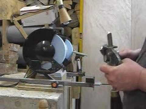 Sharpening Jig Set-Up for Bowl Gouges