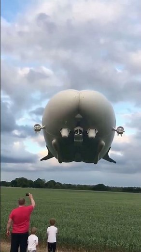 Airlander 10 | One of the World’s Largest Hybrid Aircraft in Action #youtubeshorts #army #indian