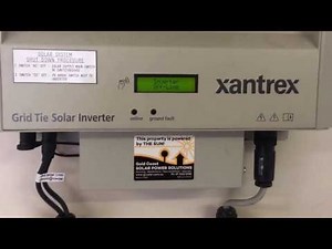 Xantrex Solar Inverter Off-Line