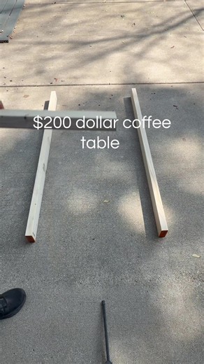 Let’s make an easy $200 dollar coffee table #home #homedecorideas #coffeetable #homeimprovement #diybuild