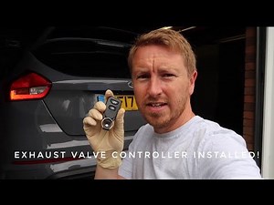 Mk3 Focus RS Exhaust valve controller installed!