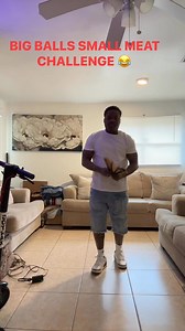 156K views · 4.4K reactions | BIG BALLS SMALL MEAT CHALLENGE LETS GO  | Comedian Grasahunnit | Facebook