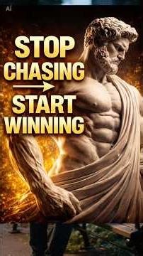 The Dark Truth About Chasing People (Stoicism).