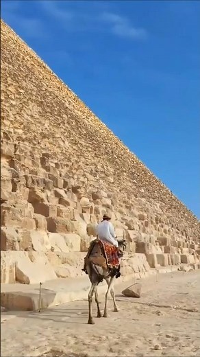 Great Pyramid of Giza Close View 🔥 | Inside Egypt’s Ancient Wonder