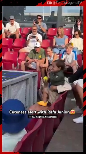 140K views · 3.5K reactions | Throwback to This Adorable Interaction Between Rafael Nadal and His Son #rafaelnadal #nadal #tennisplayer #tennis #tennislegend #family #fatherson | NextGen Tennis | Facebook